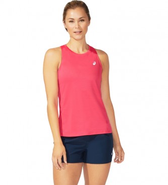 ASICS - pour femme. t-shirt rose tank core