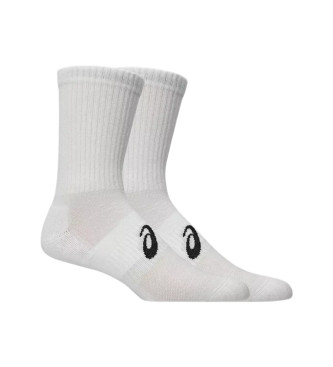 Asics Unisex. 3033C302 Set De 6 Calcetines Pack Crew Blanco (M), Tela, Plano, Cordones, Casual, Homewear, Deportivo, AlgodóN, Multideporte-image