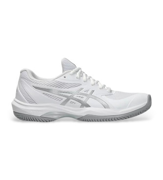 Asics para mujer. 1042A282 Zapatillas Game ff clay/oc gris, blanco (42), Plano, Cordones, Deportivo, Multideporte