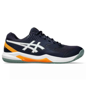 Asicsvoor mannen. 1041A414 Schoenen Gel-Dedicate 8 Padel marine (40), Plat, Veters, Sportief, Tennis/padels, Marineblauw
