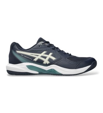 Asics para hombre. 1041A547 Zapatillas GEL-Dedicate 9 Clay marino (43.5), Plano, Cordones, Casual, Deportivo, Mesh