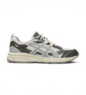 Asics för män. 1203A536 Sneakers Gel Nunobiki grå (46), Beige, Karta, Nyckelband, Casual