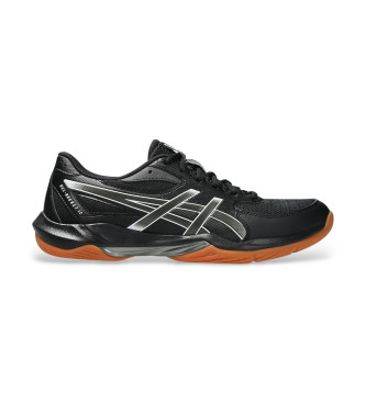 Asics para hombre. 1071A116 Zapatillas Gel-Rocket 12 negro (46.5), Plano, Cordones, Casual, Deportivo, Multideporte