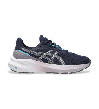Asics para mujer/niña. 1014A343 Zapatillas Gt-1000 13 marino (39.5), Plano, Cordones, Casual, Deportivo, Running, Multideporte, moda infanti