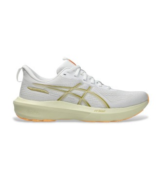 Asics para hombre. 1011C077 Zapatillas GT-1000 14 blanco (44), Plano, Cordones, Casual, Deportivo, Running, Multideporte