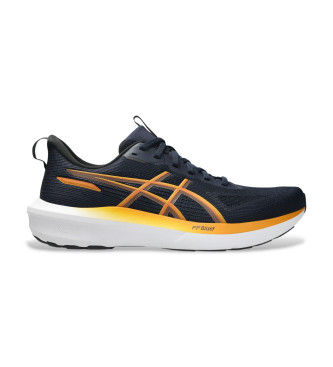 Asics para hombre. 1011C077 Zapatillas GT-1000 14 marino (40.5), Plano, Cordones, Casual, Deportivo, Running, Multideporte