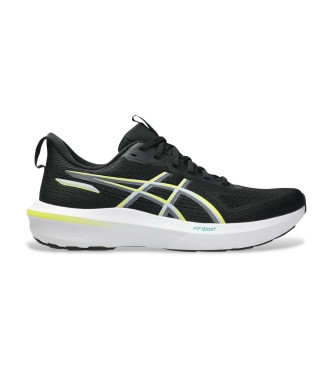 Asics para hombre. 1011C077 Zapatillas GT-1000 14 negro (46.5), Plano, Cordones, Casual, Deportivo, Running, Multideporte