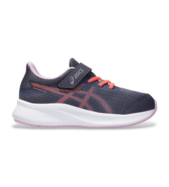 Asics para mujer/niña. 1014A264 Zapatillas Patriot 13 PS marino (28.5), Plano, Cordones, Velcro, Deportivo, Multideporte, Sostenible, moda i