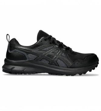 Asics para hombre. 1011B700 Zapatillas Trail Scout 3 negro (9H = 43.5), Plano, Deportivo, Running, Multideporte