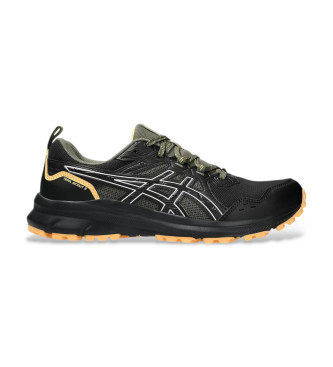 Asics para hombre. 1011B700 Zapatillas Trail Scout 3 negro (42.5), Plano, Cordones, Casual
