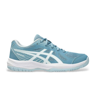 Asics para mujer/niña. 1074A045 Zapatillas Upcourt 6 Gs azul (39.5), Plano, Cordones, Casual, Deportivo, Multideporte, moda infantil