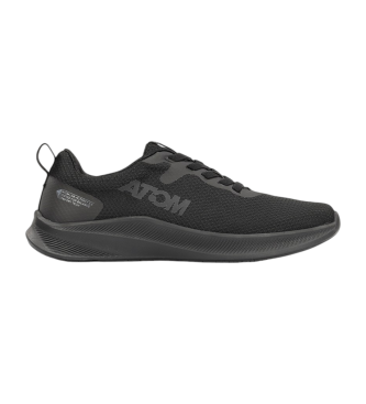 Atom by Fluchos para hombre. AT127 Zapatillas Activity AT127 Negro (47), Tela, 3 a 5cm, Cordones, Casual