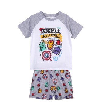 CerdÃ¡ Group para niños. Pijama Corto Single Jersey Punto Avengers