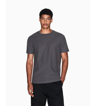 A|X Armani Exchange para hombre. XM001431AF10337F8039 Camiseta Classic gris (M), Casual, Algodón, Manga corta