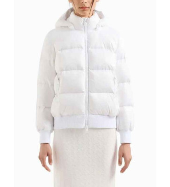 A|X Armani Exchange para mujer. XW000228AF10860U0001 Chaqueta Down blanco (XL), Casual, Poliamida