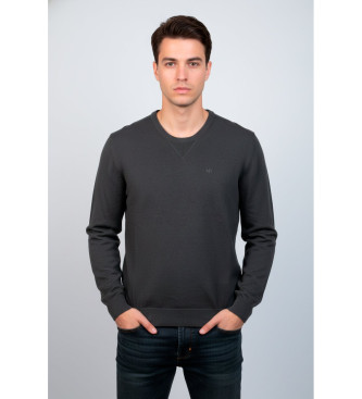 A|X Armani Exchange para hombre. 8NZM3AZM8AZU8144 Jersey de lana gris (M), Casual