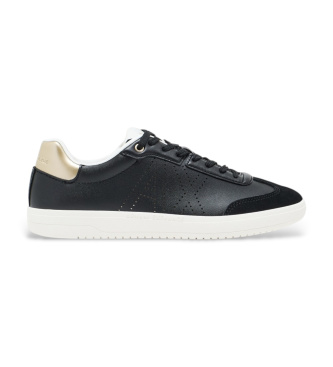 A|X Armani Exchange para mujer. XW002791AF26936MZ815 Zapatillas Detalle negro (40.5), Plano, Cordones, Casual