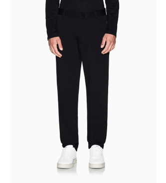 A|X Armani Exchange para hombre. XM001302AF10818UC001 Pantalón con bolsillos con cremallera negro (XL), Casual, Algodón