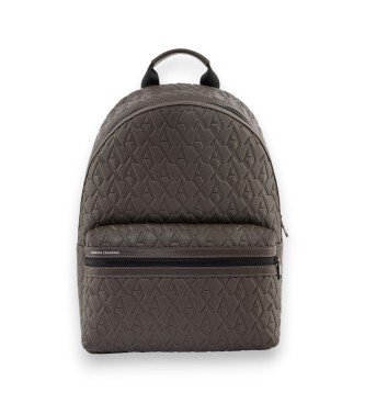 A|X Armani Exchange para hombre. XM000237AF12133U6200 Mochila Combi marrón (OSFA), Casual, Poliéster