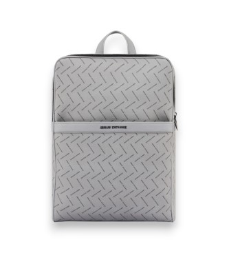 A|X Armani Exchange para hombre. XM002596AF22654M8019 Mochila Silueta gris (OSFA), Casual, Poliéster