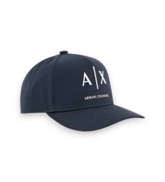 A|X Armani Exchange para hombre. XM002696AF15502MB106 Gorra Baseball marino (OSFA), Casual, Algodón