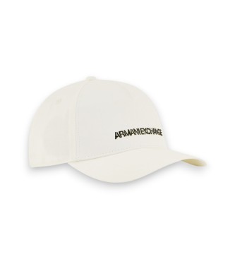 A|X Armani Exchange para hombre. XM002829AF15502U0009 Gorra Baseball blanco (OSFA), Casual, Algodón