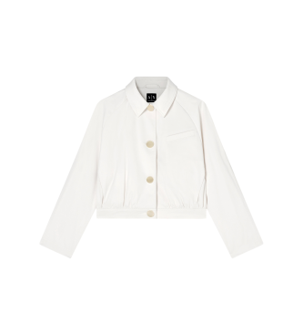 Para mujer. XW001930AF21525U1003 Chaqueta Blouson Boxy (S), Casual, Algodón, Manga larga