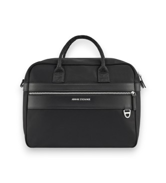 A|X Armani Exchange para hombre. XM002536AF22538MC105 Bolsa Holdall negro (OSFA), Casual, Poliamida