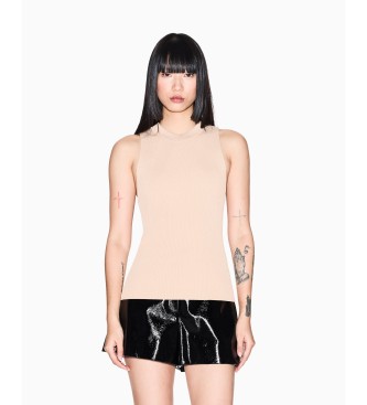 Para mujer. XW001884AF10352U6149 Top Liso (S), Casual, Viscosa, Sin mangas / Tirantes