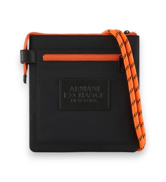 A|X Armani Exchange para hombre. XM002044AF19932UC001 Bandolera Compact negro (OSFA), Casual, Poliamida