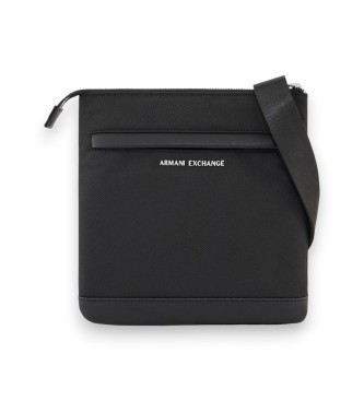 A|X Armani Exchange para hombre. XM002651AF22656MC105 Bandolera Nylon negro (OSFA), Casual, Poliamida