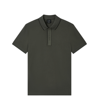 A|X Armani Exchange para hombre. XM001285AF10366M8317 Polo Shirt Chimera azul (L), Casual, Algodón, Manga corta