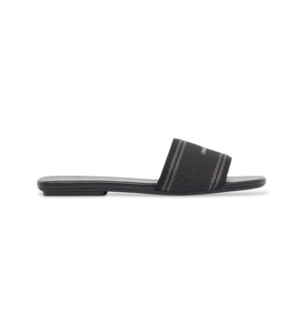 Para mujer. XW002569AF22793MZ192 Sandalias de tela jacquard (40), Plano, Ninguno, Casual