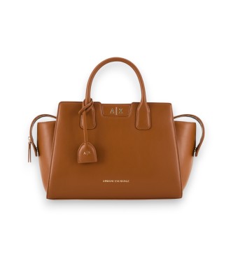 A|X Armani Exchange para mujer. XW002158AF19892U6123 Bolso Amelie marrón (OSFA), Casual, Poliéster