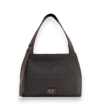 A|X Armani Exchange para mujer. XW002603AF22683M6219 Bolso Estetic marrón (OSFA), Casual, Sintético