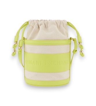 Para mujer. XW002183AF22635M7144 Bolso bucket (OSFA), Beige, Casual, Poliéster