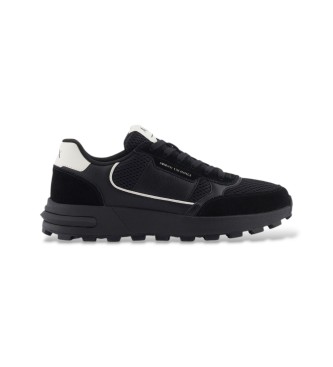 Para hombre. XM002197AF17447MC024 Zapatillas con inserciones en contraste (45), Plano, Cordones, Casual, Mesh