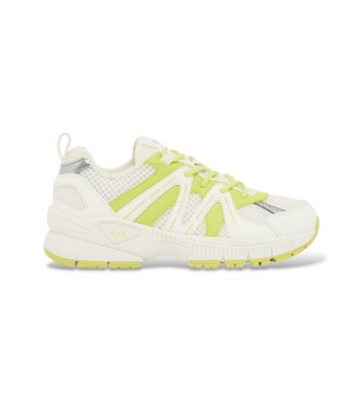 A|X Armani Exchange para mujer. XW002801AF23195MZ720 Zapatillas Trail Outfit blanco (40), 3 a 5cm, Cordones, Deportivo