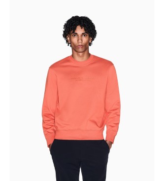 A|X Armani Exchange para hombre. XM001284AF20934U3040 Sudadera Sweatshirt naranja (XXL), Casual, Algodón, Manga larga