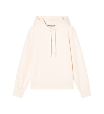 A|X Armani Exchange para mujer. XW001829AF10818U1003 Sudadera Premium Casual blanco (L), Algodón, Manga corta