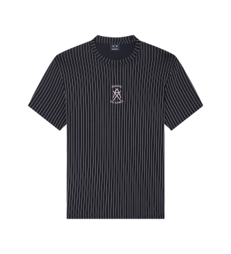 A|X Armani Exchange para hombre. XM001791AF10356FC271 Camiseta logo Negro (M), Casual, Algodón, Manga corta
