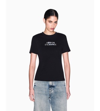 Para mujer. XW002324AF10356UC001 Camiseta de corte regular en jersey de algodón clásico (S), Casual, Manga corta
