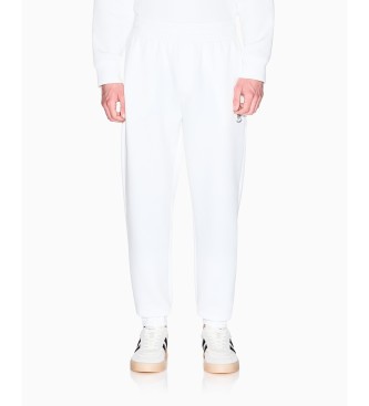 A|X Armani Exchange Pantalón jogger blanco roto