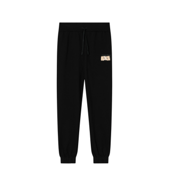 A|X Armani Exchange para mujer. XW001802AF24312UC001 Pantalones jogger negro (S), Casual, Deportivo, Algodón, Sportswear, Multideporte