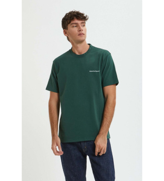 Baracuta para hombre. BRTEE0024UT2968 Camiseta Britain Rainwear verde (S), Casual, Algodón, Manga corta