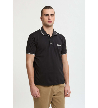 Baracuta para hombre. BRPOL0020UT2769 Polo Logo negro (S), Casual, Algodón, Manga corta