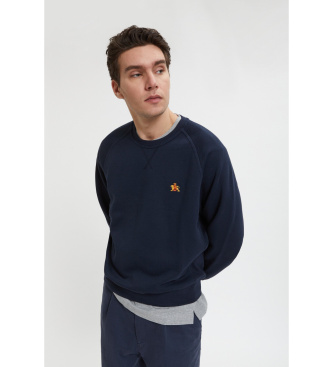 Baracutatil mænd. BRFEL0045UT2768 Sweatshirt Logo navy (XL), Casual, Bomuld, Blå