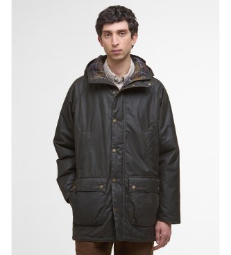 Barbour Parka Bedale Wax verde oliva