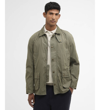 Barbour para hombre. MCA0792 Chaqueta Ashby verde (XXL), Casual, Algodón