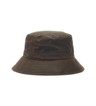 Barbour para hombre. MHA0001 Gorro Wax verde (S), Casual, Algodón Orgánico, Sostenible
